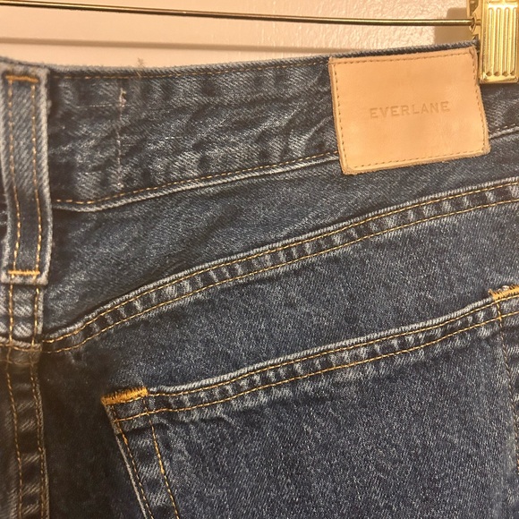 Everlane Curvy 90s Cheeky Jeans in deep Atlantic blue - Picture 5 of 7